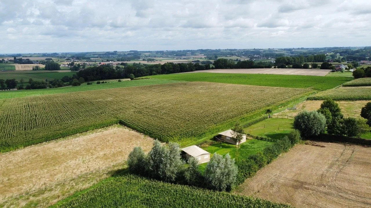 Panoramisch landschap Maarkedal – Vlaamse Ardennen